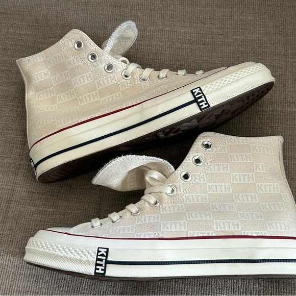 Kith x Converse Cream High-Tops - Picture 9 of 14